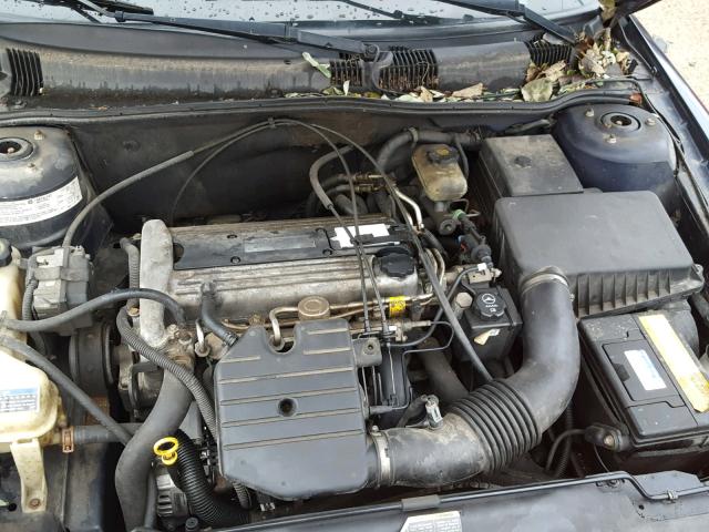 1G2NE52F14M635432 - 2004 PONTIAC GRAND AM S 蓝色 照片 7