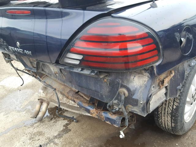 1G2NE52F14M635432 - 2004 PONTIAC GRAND AM S 蓝色 照片 9