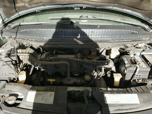 2C8GP64L53R225458 - 2003 CHRYSLER TOWN & COU BLUE photo 7