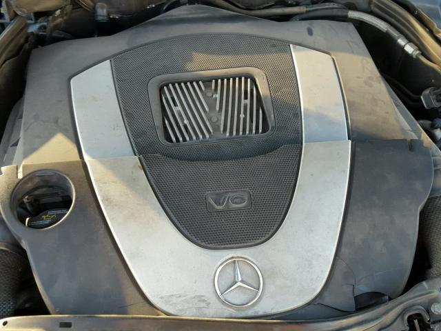 WDBRF56H36F748990 - 2006 MERCEDES-BENZ C 350 BLACK photo 7