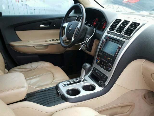 1GKLRMED8AJ108078 - 2010 GMC ACADIA SLT თეთრი ფოტო 5