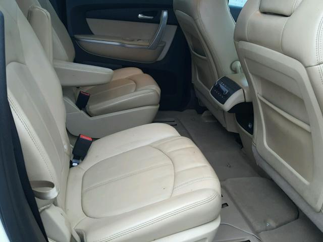 1GKLRMED8AJ108078 - 2010 GMC ACADIA SLT თეთრი ფოტო 6