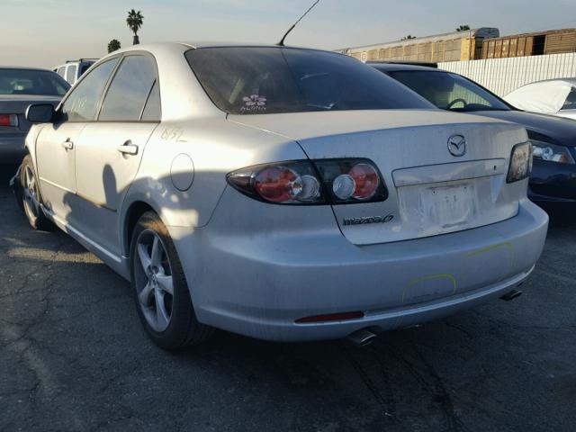 1YVHP80C885M13378 - 2008 MAZDA 6 I SILVER photo 3