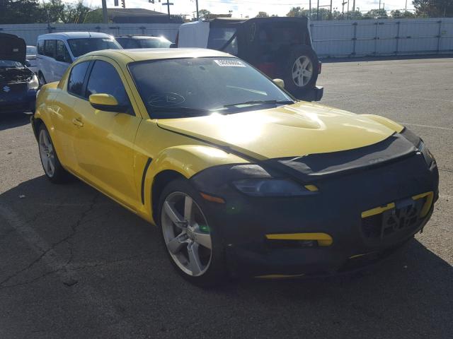 JM1FE173740100507 - 2004 MAZDA RX8 YELLOW photo 1