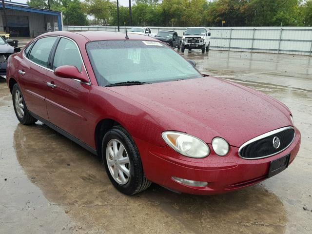 2G4WC532451234581 - 2005 BUICK LACROSSE C MAROON photo 1