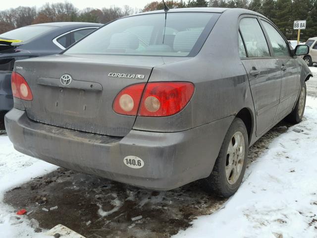 1NXBR32E65Z382491 - 2005 TOYOTA COROLLA CE CHARCOAL photo 4