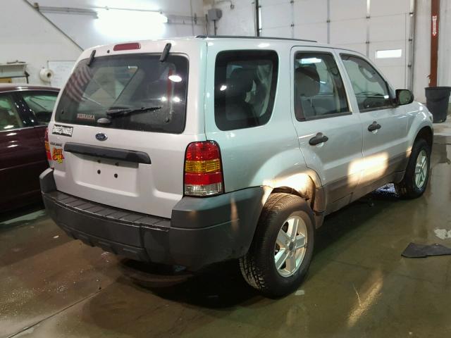 1FMYU02Z16KA50241 - 2006 FORD ESCAPE XLS SILVER photo 4