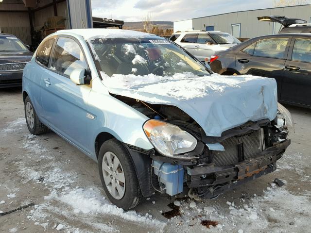 KMHCM36CX8U092870 - 2008 HYUNDAI ACCENT GS BLUE photo 1