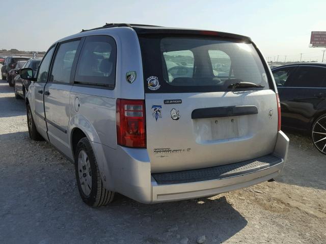 1D8HN44H88B162889 - 2008 DODGE GRAND CARA GRAY photo 3