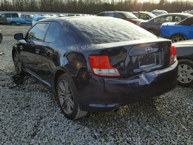 JTKJF5C78C3029542 - 2012 TOYOTA SCION TC 蓝色 照片 3