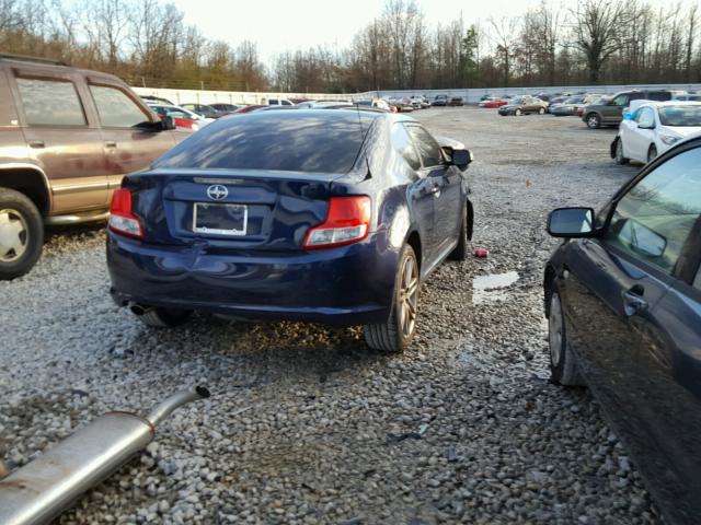 JTKJF5C78C3029542 - 2012 TOYOTA SCION TC 蓝色 照片 4