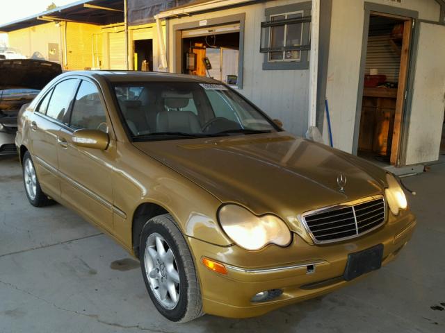 WDBRF61J32F240061 - 2002 MERCEDES-BENZ C 240 GOLD photo 1