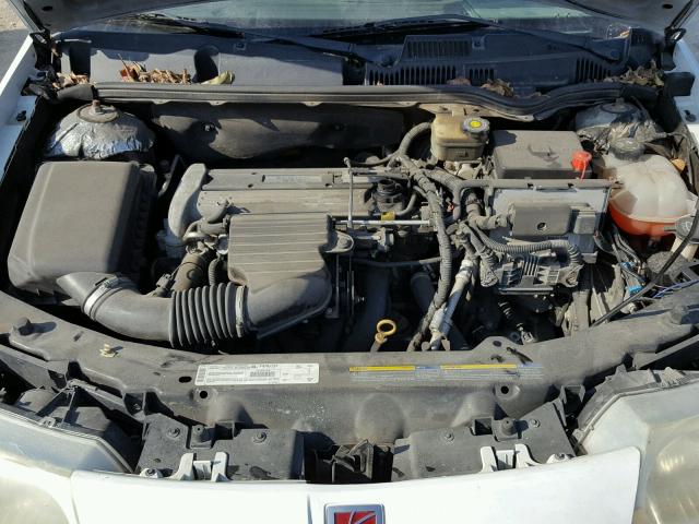 1G8AL52FX3Z116293 - 2003 SATURN ION LEVEL WHITE photo 7