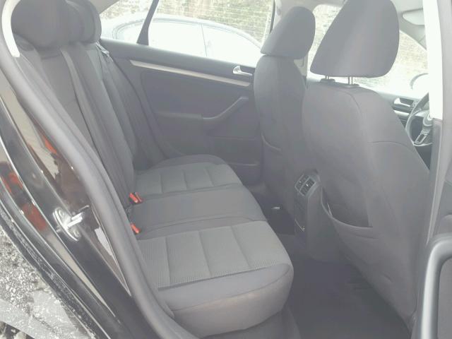 3VWJZ7AJ8AM019790 - 2010 VOLKSWAGEN JETTA S Qara foto 6
