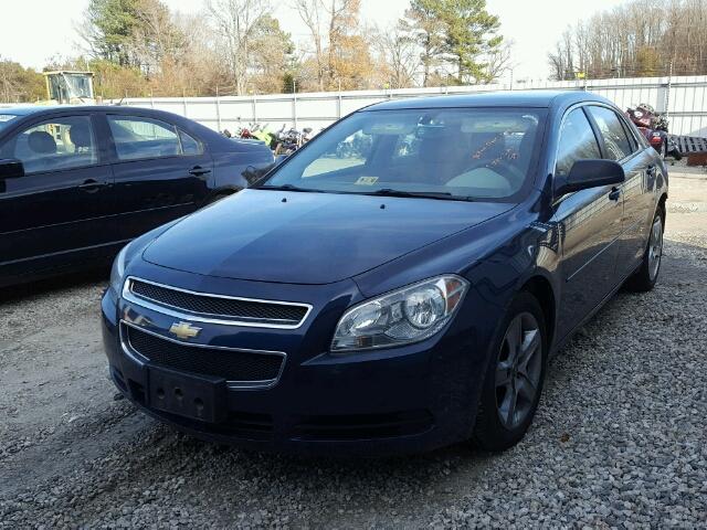 1G1ZB5E11BF171879 - 2011 CHEVROLET MALIBU LS BLUE photo 2