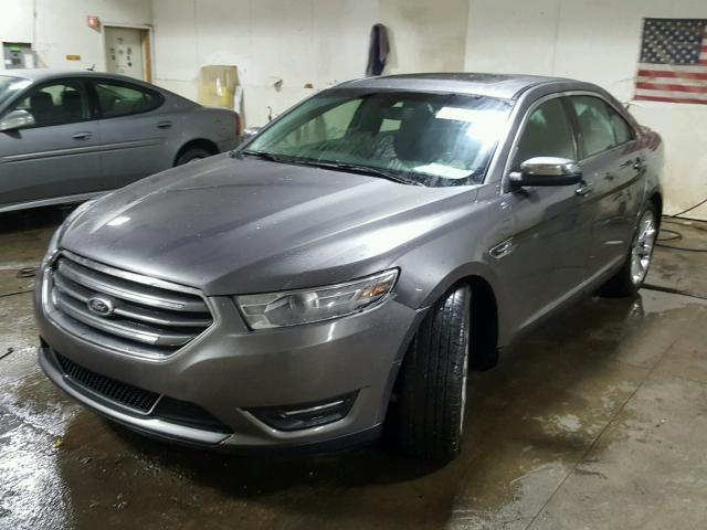 1FAHP2J89DG166857 - 2013 FORD TAURUS LIM GRAY photo 2