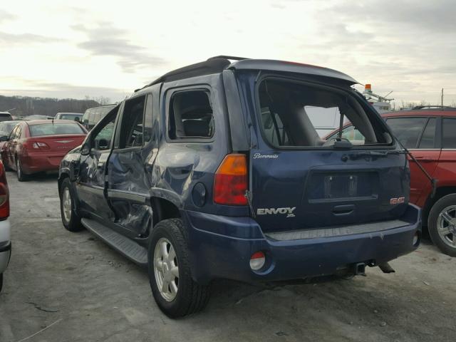 1GKET16P246226202 - 2004 GMC ENVOY XL BLUE photo 3