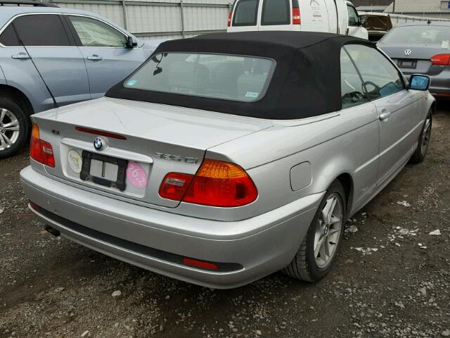 WBABW33444PL33979 - 2004 BMW 325 CI SILVER photo 4