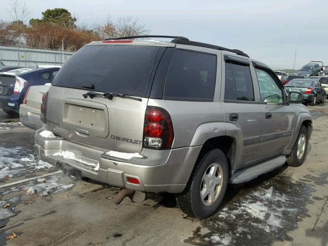 1GNDT13SX32377530 - 2003 CHEVROLET TRAILBLAZE TAN photo 4