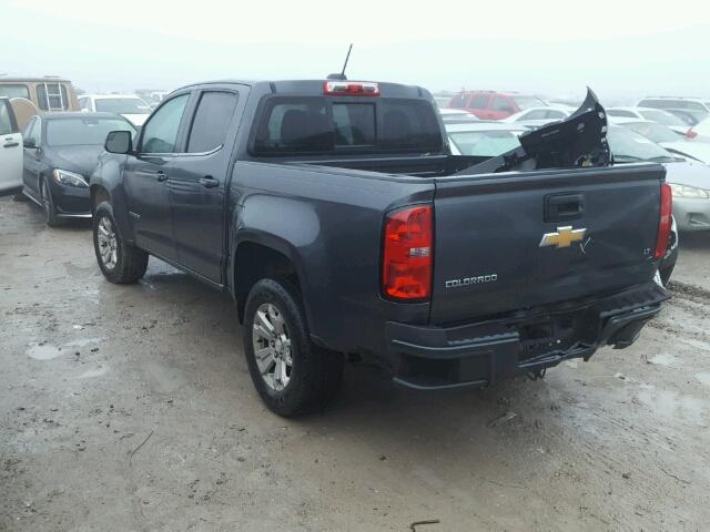 1GCGSCE39G1367108 - 2016 CHEVROLET COLORADO L GRAY photo 3