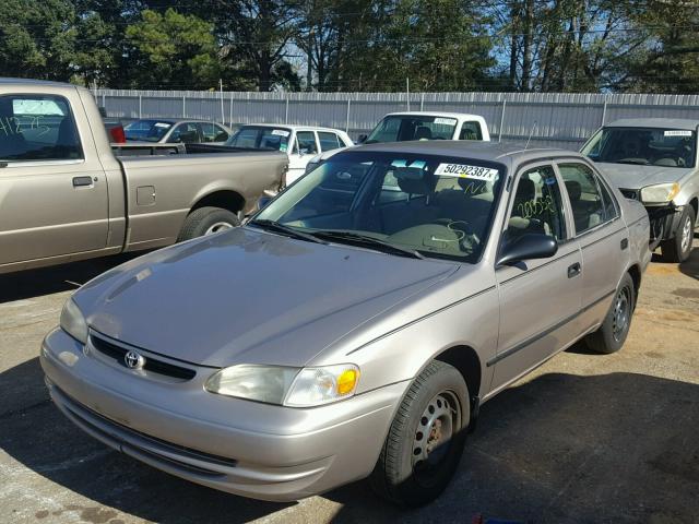 2T1BR12E0XC181176 - 1999 TOYOTA COROLLA VE SILVER photo 2