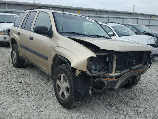 1GNDT13S652293949 - 2005 CHEVROLET TRAILBLAZE GOLD photo 1