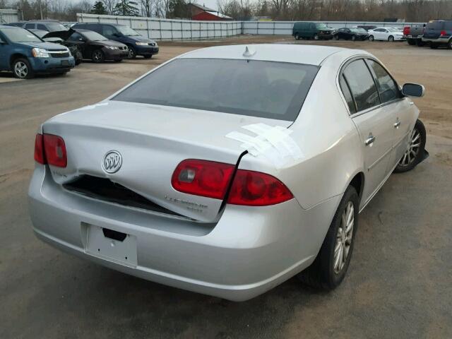 1G4HD57MX9U115669 - 2009 BUICK LUCERNE CX SILVER photo 4