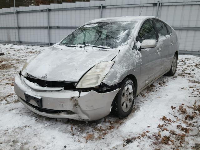 JTDKB20U653066043 - 2005 TOYOTA PRIUS GRAY photo 2