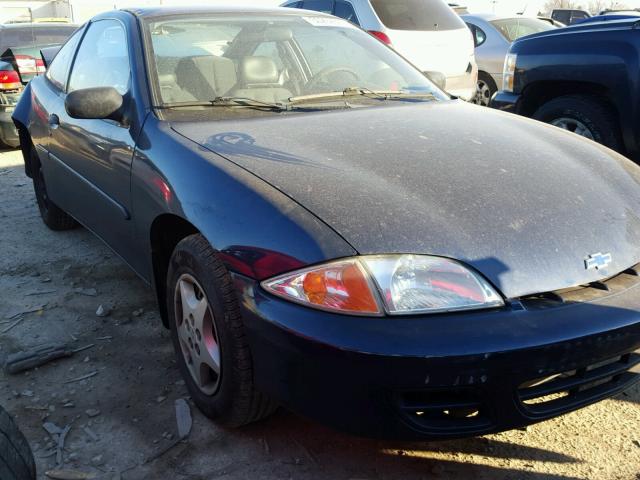 1G1JC124327290237 - 2002 CHEVROLET CAVALIER BLUE photo 1