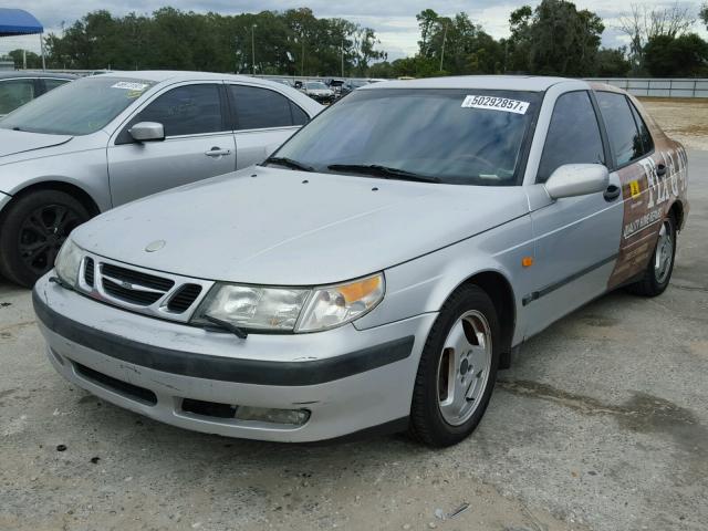 YS3ED48E2X3003632 - 1999 SAAB 9-5 SILVER photo 2