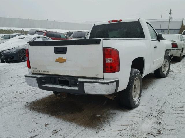 1GCNKSE05BZ137986 - 2011 CHEVROLET SILVERADO WHITE photo 4