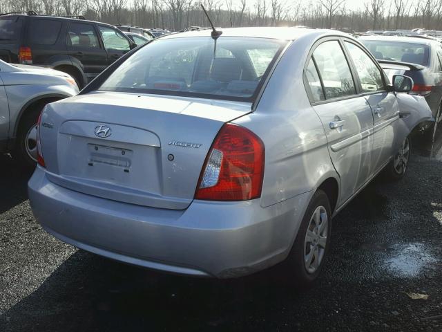 KMHCN4AC1BU603822 - 2011 HYUNDAI ACCENT GLS SILVER photo 4