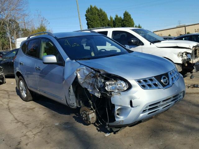 JN8AS5MT0CW260372 - 2012 NISSAN ROGUE S SILVER photo 1