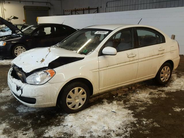 KMHCN4AC1BU613041 - 2011 HYUNDAI ACCENT GLS WHITE photo 2