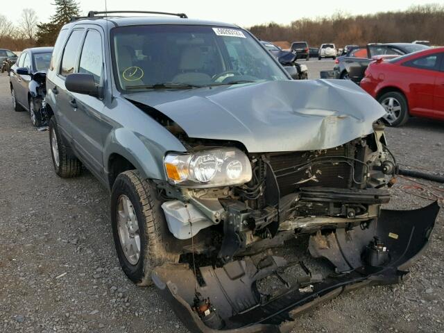 1FMYU93106KC06573 - 2006 FORD ESCAPE XLT TEAL photo 1