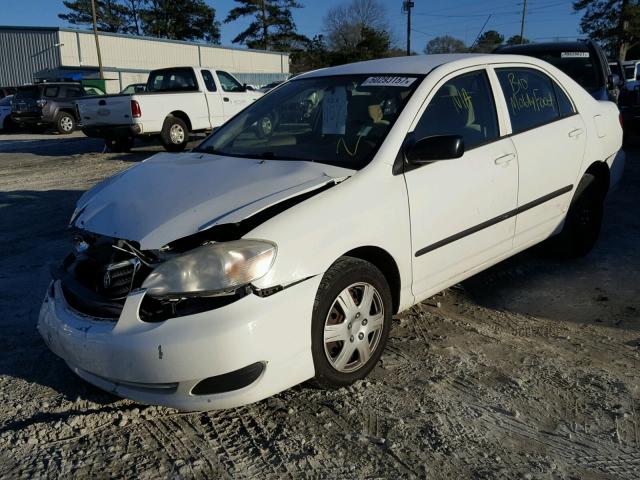 2T1BR32E27C712504 - 2007 TOYOTA COROLLA CE WHITE photo 2