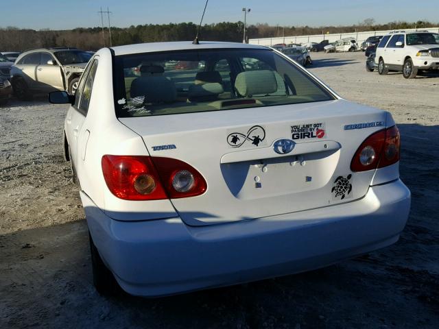 2T1BR32E27C712504 - 2007 TOYOTA COROLLA CE WHITE photo 3