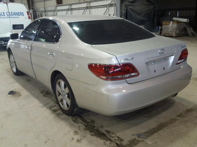 JTHBA30G255077269 - 2005 LEXUS ES 330 GRAY photo 3