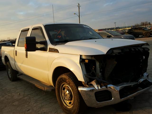 1FT7W2A64BEC28892 - 2011 FORD F250 SUPER WHITE photo 1