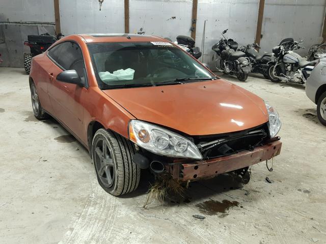 1G2ZH158264233940 - 2006 PONTIAC G6 GT ORANGE photo 1