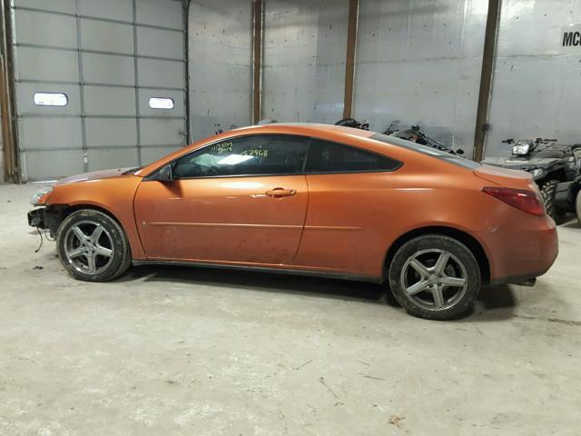 1G2ZH158264233940 - 2006 PONTIAC G6 GT ORANGE photo 10