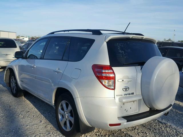 2T3DF4DV2AW041790 - 2010 TOYOTA RAV4 LIMIT WHITE photo 3