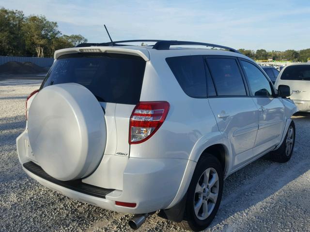 2T3DF4DV2AW041790 - 2010 TOYOTA RAV4 LIMIT WHITE photo 4