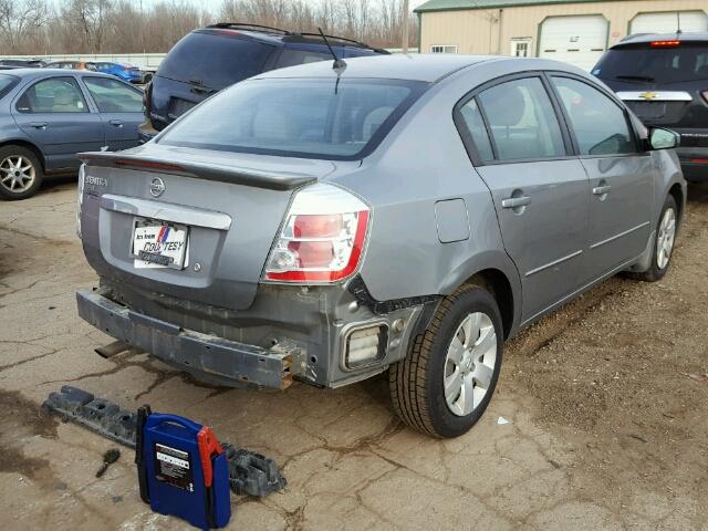 3N1AB6AP1CL754855 - 2012 NISSAN SENTRA 2.0 BLUE photo 4