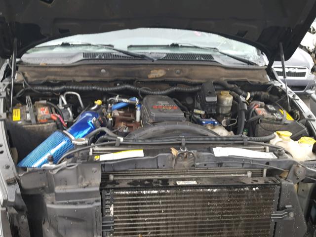3D7KS28A78G148252 - 2008 DODGE RAM 2500 S შავი ფოტო 7