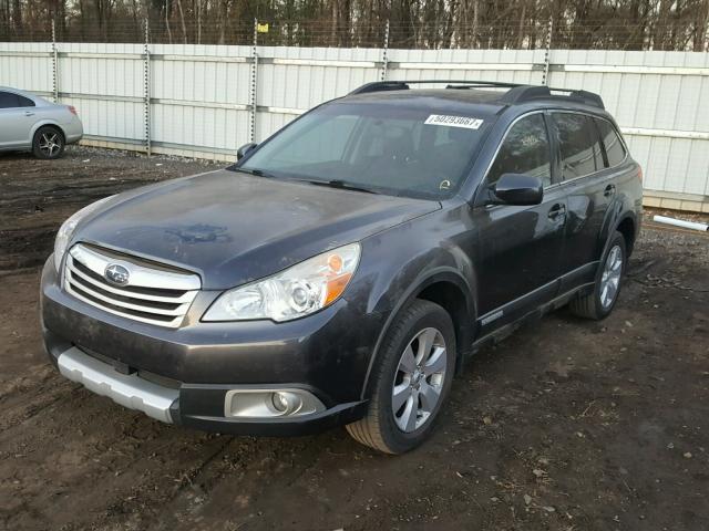 4S4BRBLC9C3263943 - 2012 SUBARU OUTBACK 2. BLUE photo 2