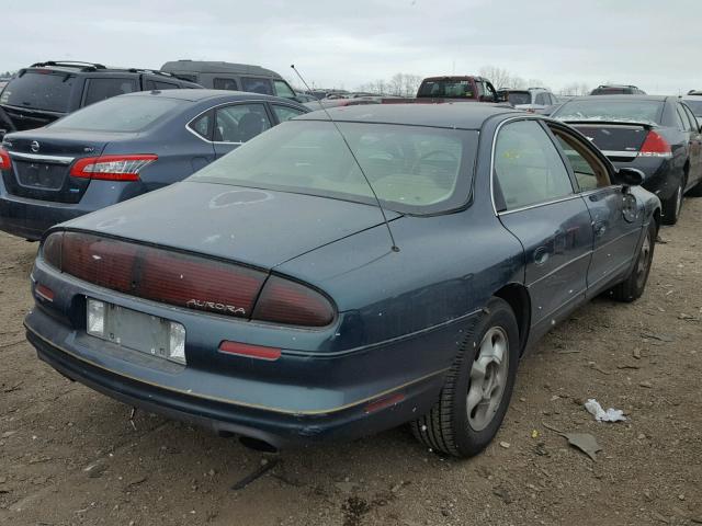 1G3GR62C0W4114063 - 1998 OLDSMOBILE AURORA GREEN photo 4