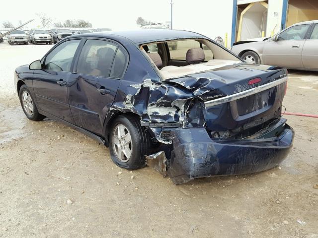 1G1ZT52814F133179 - 2004 CHEVROLET MALIBU LS BLUE photo 3