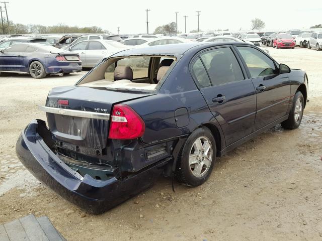 1G1ZT52814F133179 - 2004 CHEVROLET MALIBU LS BLUE photo 4