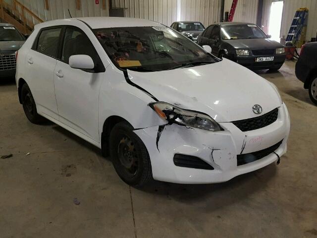 2T1KE40E69C015103 - 2009 TOYOTA COROLLA MA WHITE photo 1